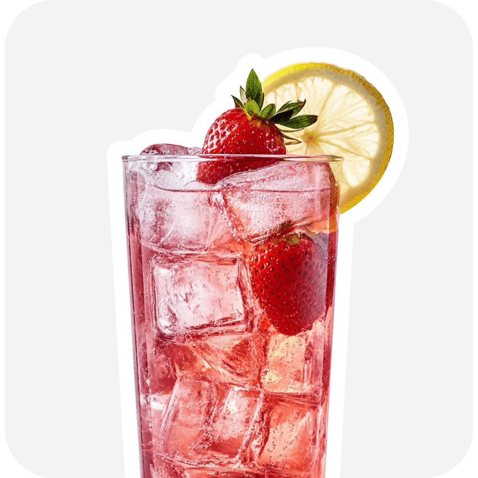  Клубнично-базиликовый спритц