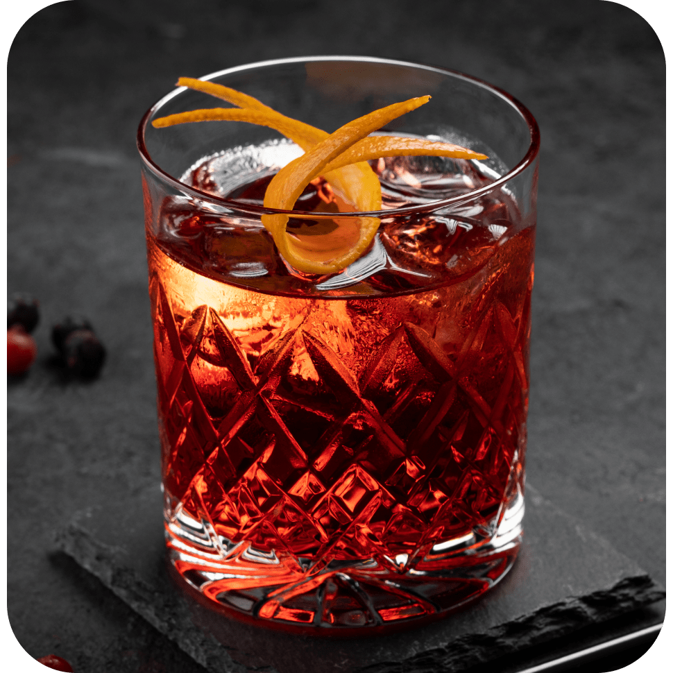 Негрони от Газа Ригана, великого бартендера