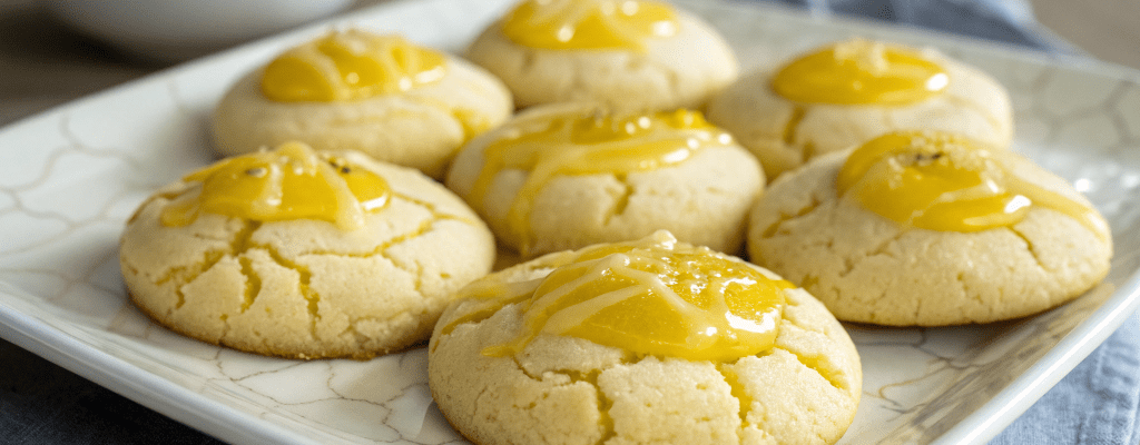 Лимонное печенье