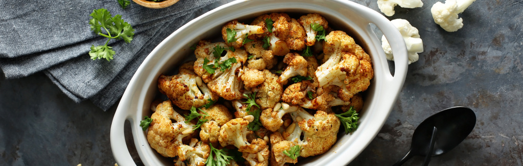 Запеченная в маринаде цветная капуста