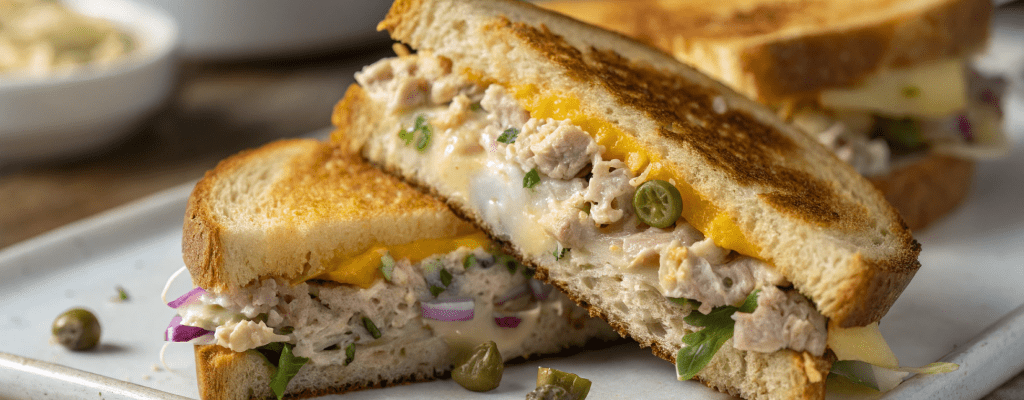 С тунцом и каперсами