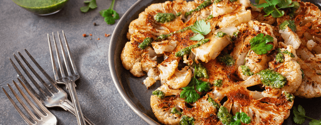 Стейки из цветной капусты