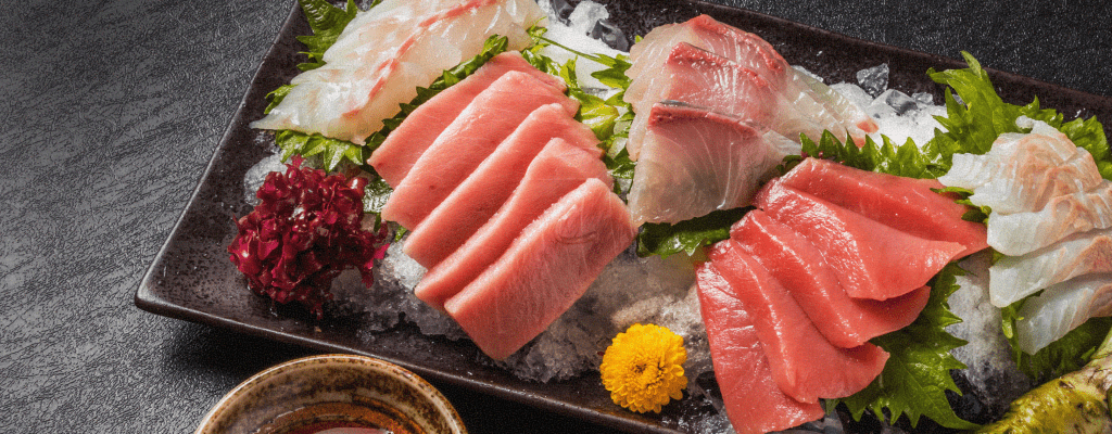 Суши, сашими и морепродукты