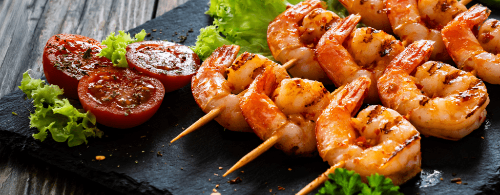 Пряные креветки