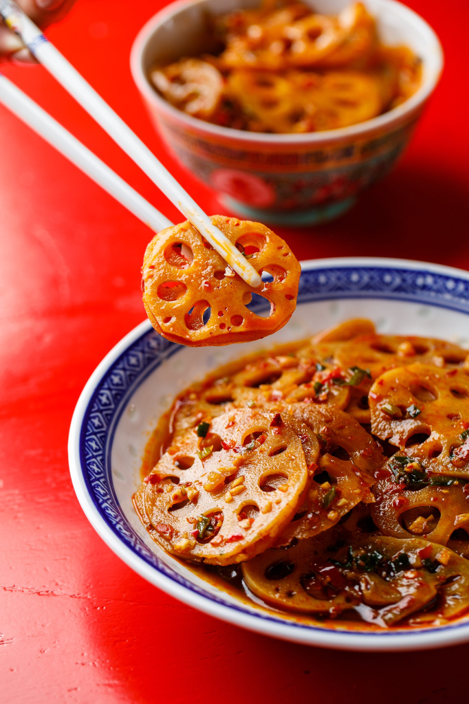 Маринованный корень лотоса