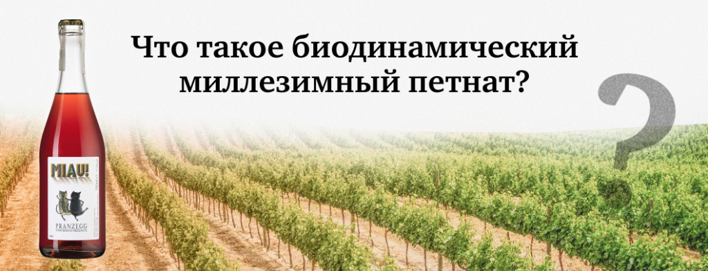 Что такое биодинамический миллезимный петнат?