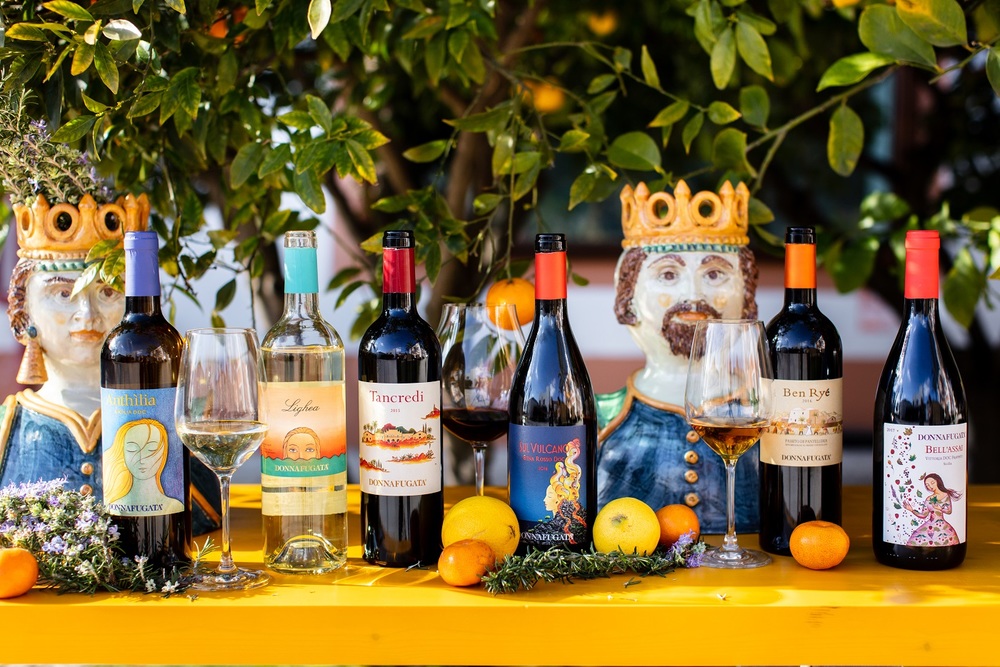 Вина с этикеткой Donnafugata
