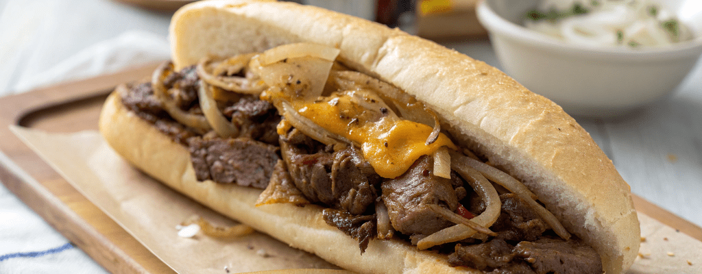 Чизстейк по-филадельфийски