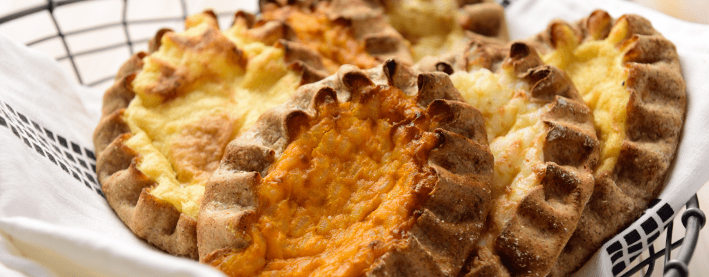 Cortegaia + карельская калитка с картошкой