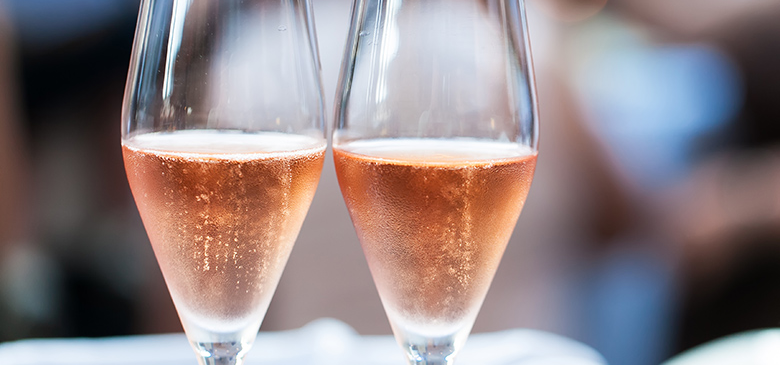 Розовое шампанское