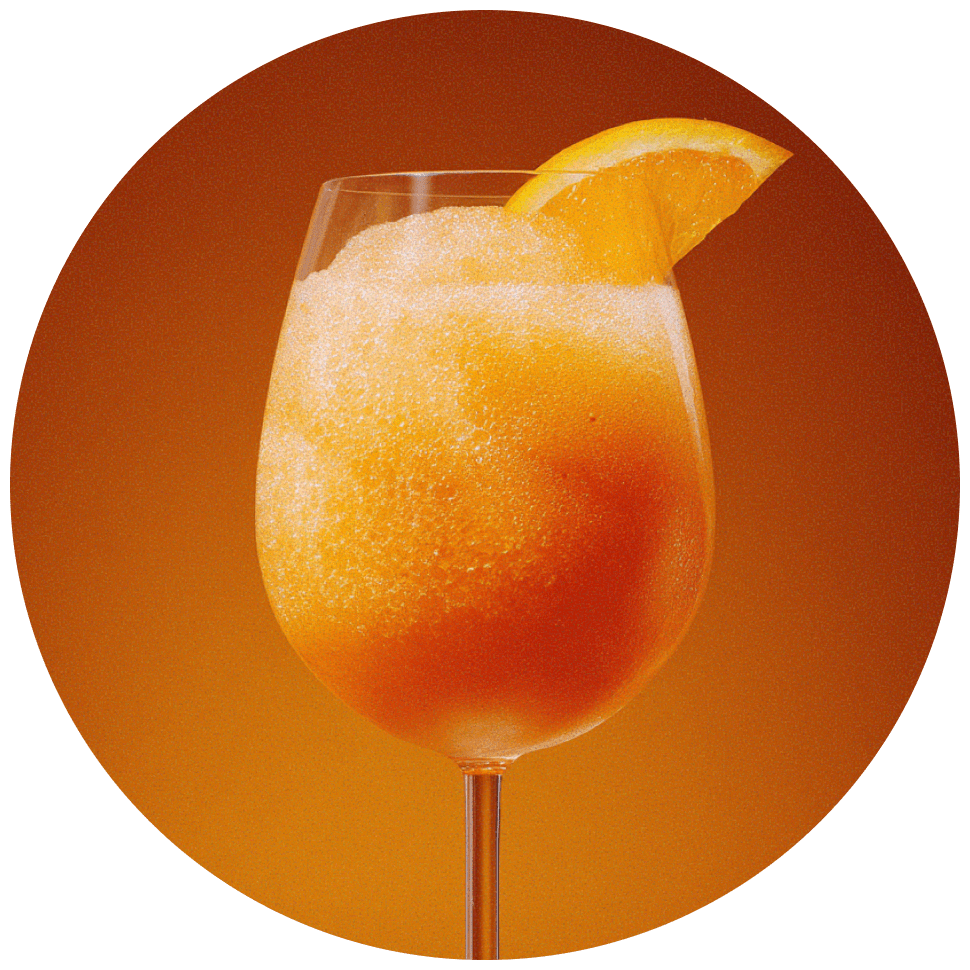 Ледяной «Апероль Шприц»