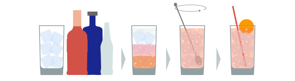 Рецепт коктейля Американо