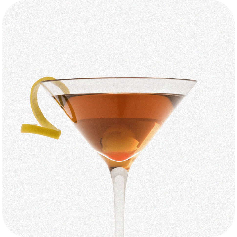 Коньяк + вермут