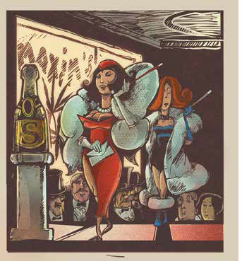 Салонные сцены