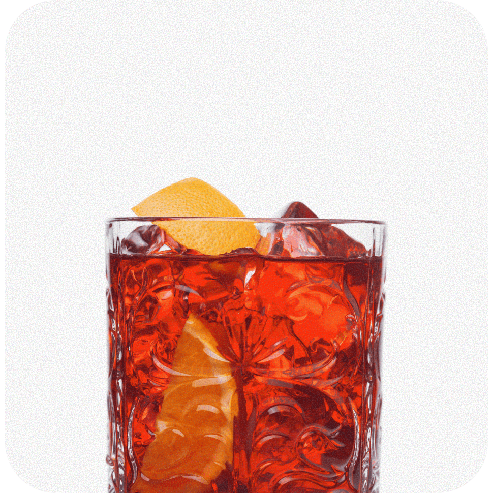 Джин + вермут + биттер