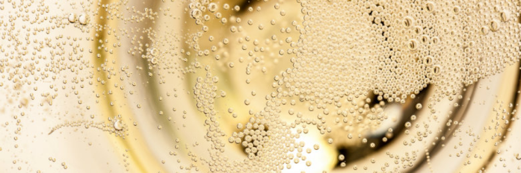 Пузырьки игристого вина