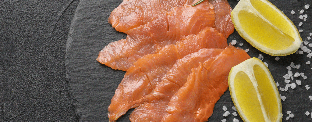 Копченый лосось