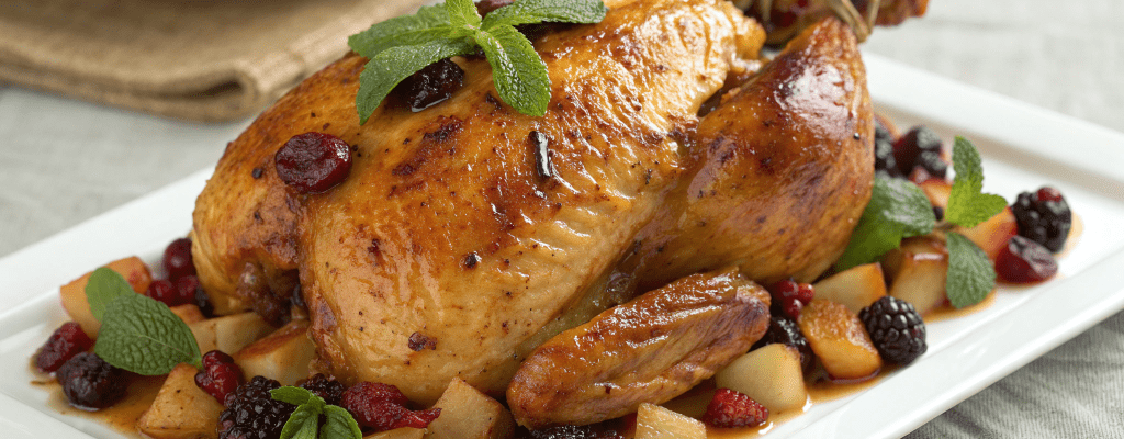 Курица в меду