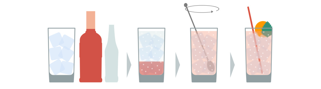 Рецепт коктейля Santoni Tonic