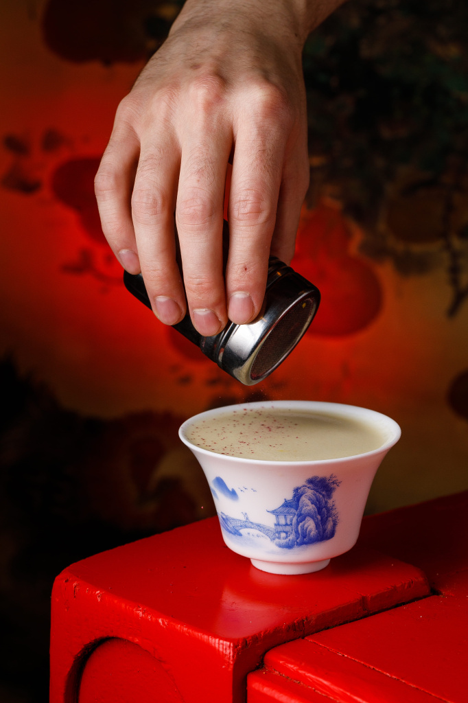 Керамических чашах-гайванях